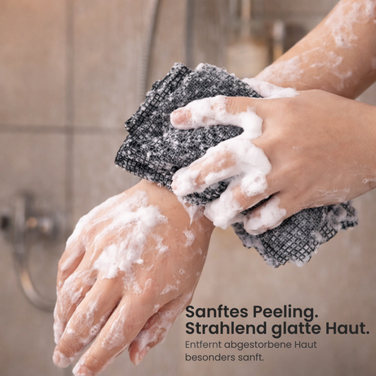 VitalTowel – Sanftes, hygienisches Peeling für Rücken & Körper