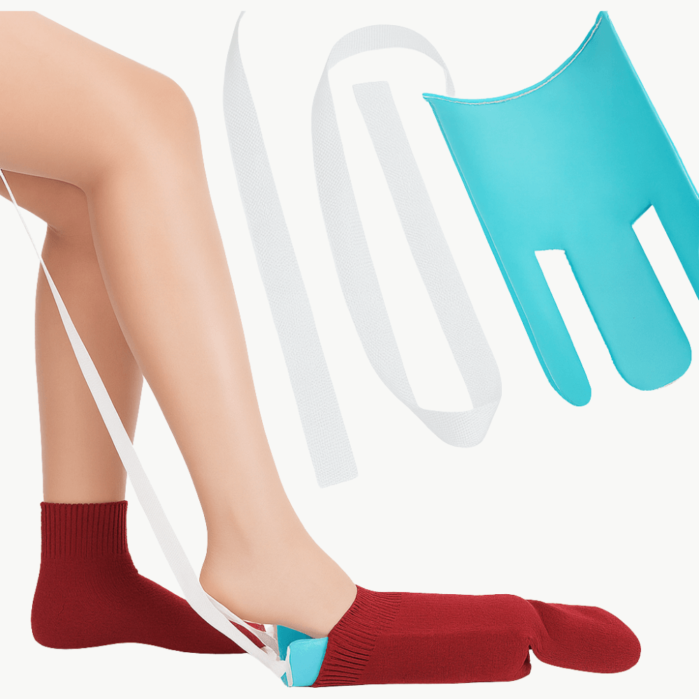 EasyFit – Premium Anziehhilfe für Socken für mehr Selbstständigkeit & Komfort
