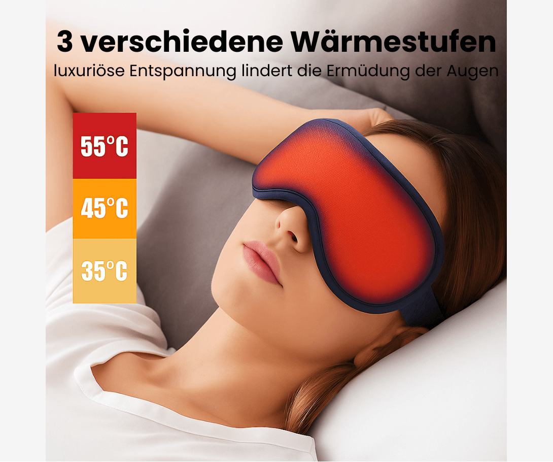 LEEVO CALMIVIS - innovative Massagemaske für Augen, die Ruhe verdienen