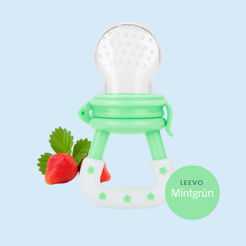 Leevo FruitEase™ – Der sichere Fruchtschnuller für Babys