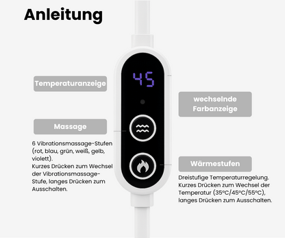 LEEVO CALMIVIS - innovative Massagemaske für Augen, die Ruhe verdienen