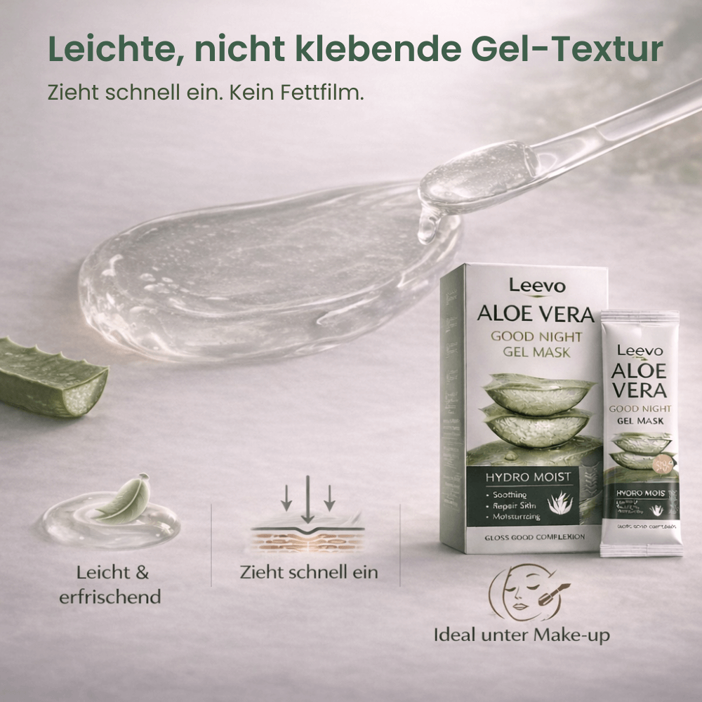Vital Aloe Nachtelixier - Exklusive Nachtmaske für sichtbar erholte Haut