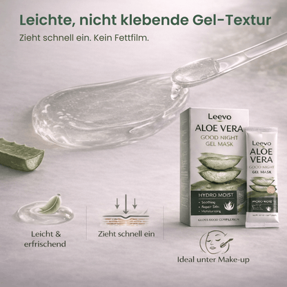 Vital Aloe Nachtelixier - Exklusive Nachtmaske für sichtbar erholte Haut