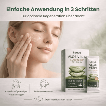 Vital Aloe Nachtelixier - Exklusive Nachtmaske für sichtbar erholte Haut