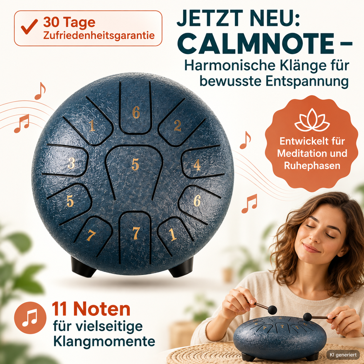 CALMNOTE – Meditations-Zungentrommel