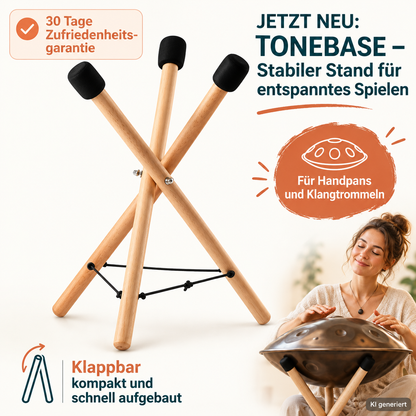 TONEBASE – Klappbarer Trommelständer