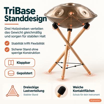 TONEBASE – Klappbarer Trommelständer