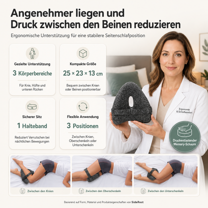 SideRest – Orthopädisches Beinkissen
