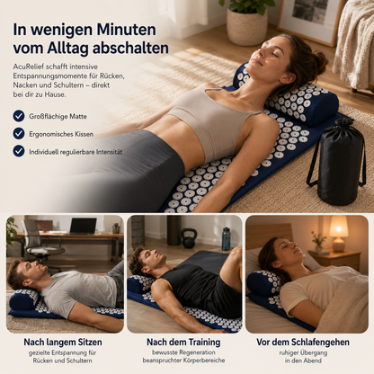 AcuRelief – Akupressurmatte Set