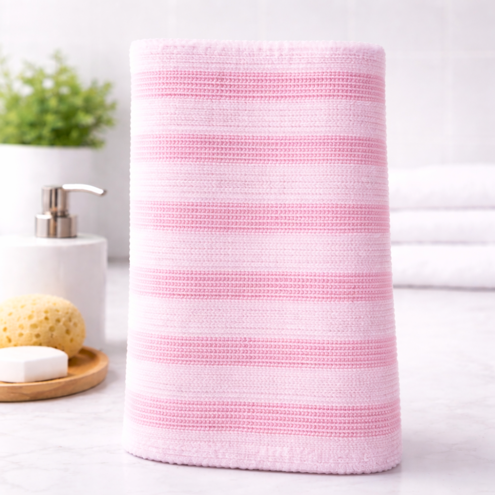 VitalTowel – Sanftes, hygienisches Peeling für Rücken & Körper