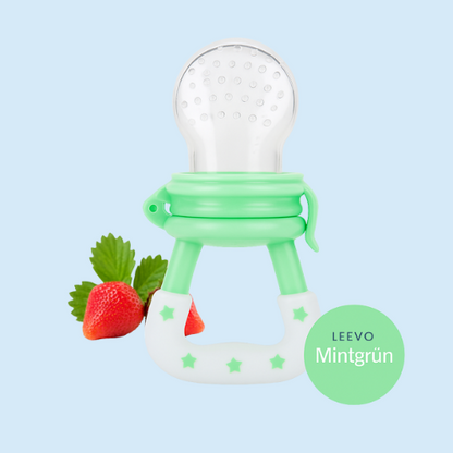 Leevo FruitEase™ – Der sichere Fruchtschnuller für Babys